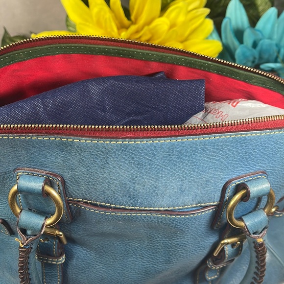 Dooney & Bourke Florentine Domed Buckle Satchel - Picture 7 of 16